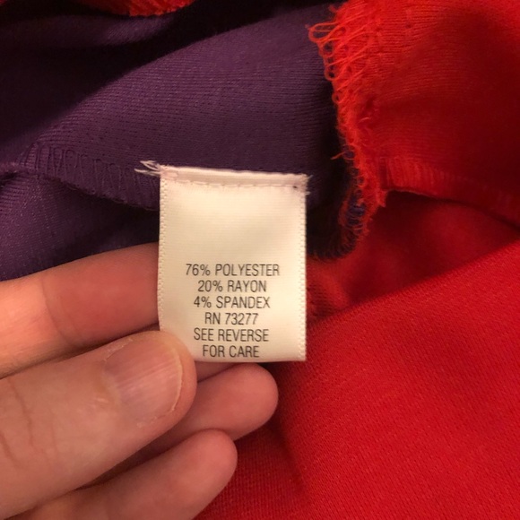 🛍 3 for $35! Elle Color Block Dress Size 10 NWT - Picture 6 of 6